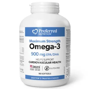 Preferred Nutrition Maximum Strength Omega-3 90s