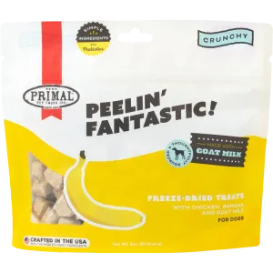 Primal Freeze-Dried Raw Dog Treats Peelin’ Fantastic