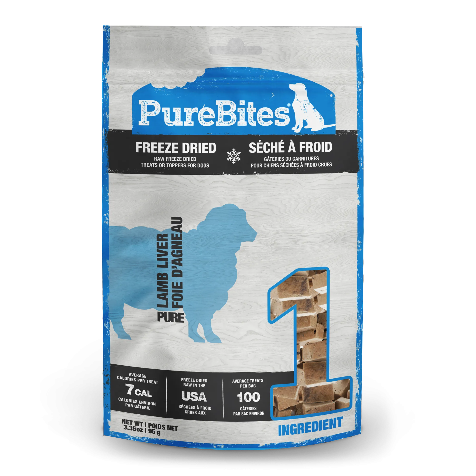 PureBites Freeze Dried Lamb Dog