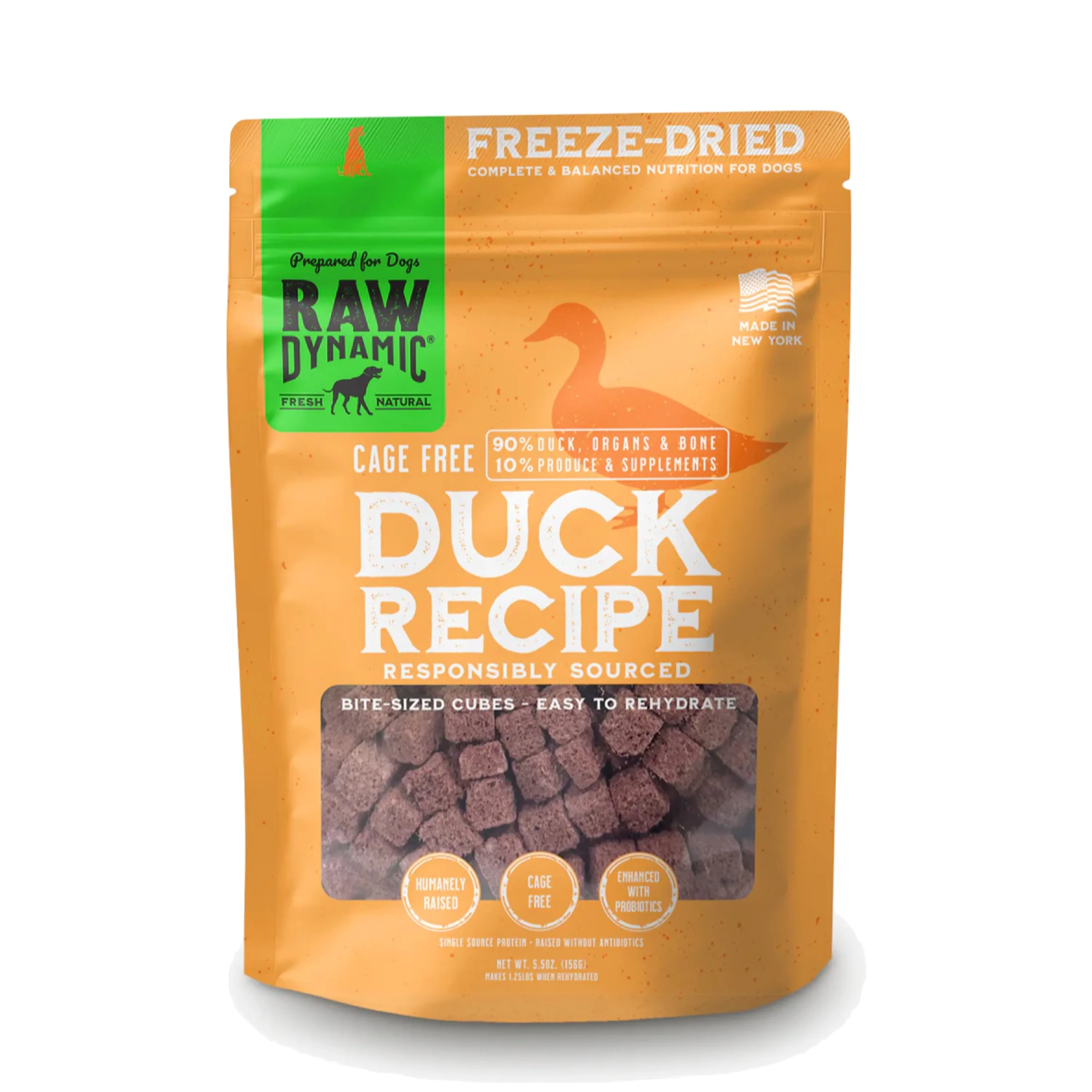 Raw Dynamic Freeze Dried Duck