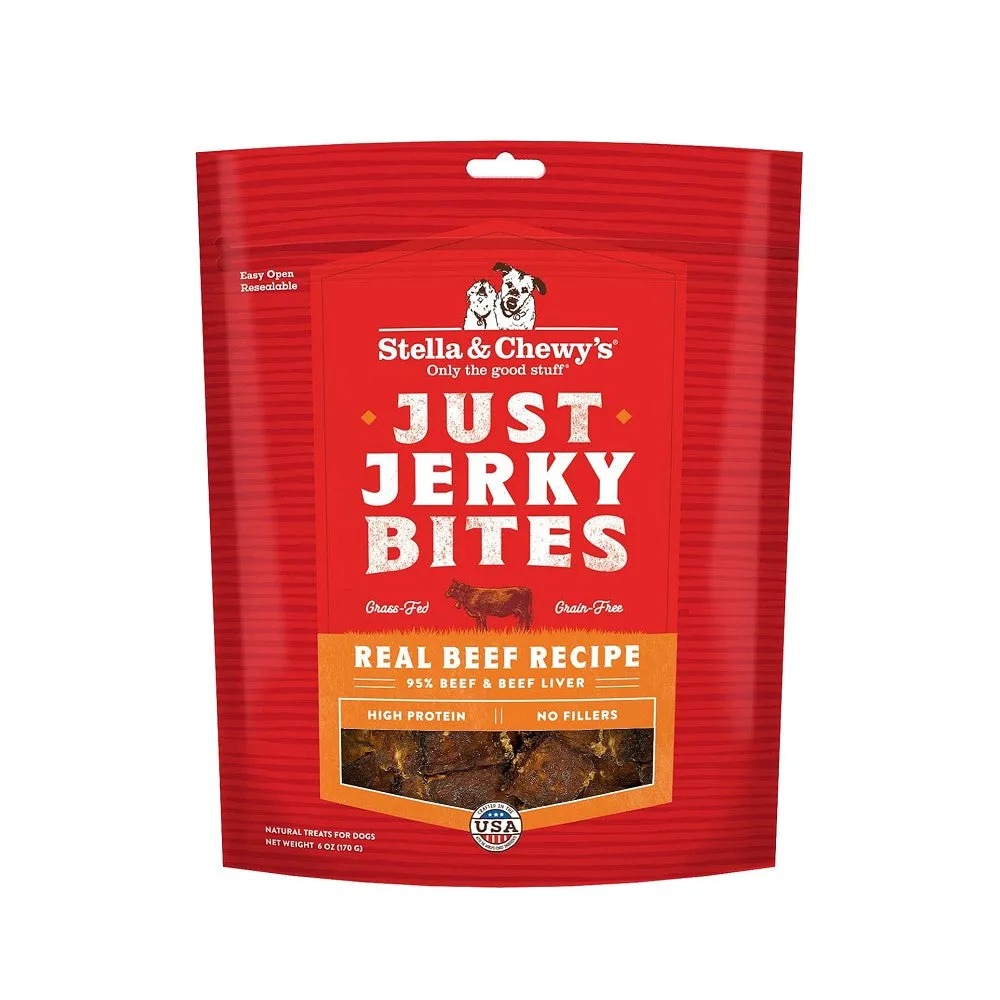 Real Grass-Fed Beef Jerky Bites Dog Treats