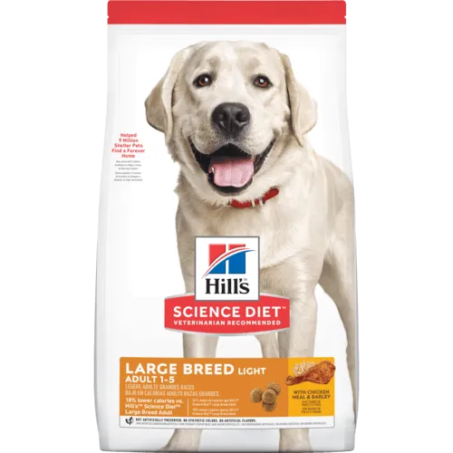 Science Diet Adult Large Breed Light Chicken Meal & Barley Recipe Dry Dog Food