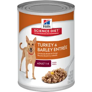 Science Diet Adult Turkey Entree Wet Dog Food