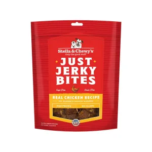 Stella & Chewy's - Just Jerky Bites Dog Treats - Real Cage-Free Chicken Recipe 6oz