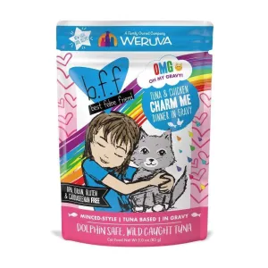 Weruva BFF Tuna & Chicken Charm Me Recipe Single Pouches Wet Cat Food