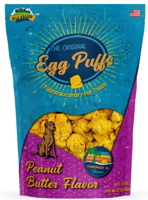 Wild Meadow Farms Egg Puffs Peanut Butter Flavor