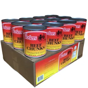 Yoders Canned Beef Chunks