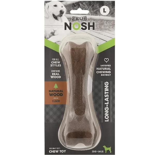 Zeus NOSH WOOD Chew Bone for Dogs