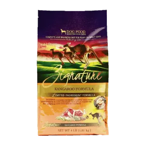 Zignature Dog Kangaroo Formula 4lb